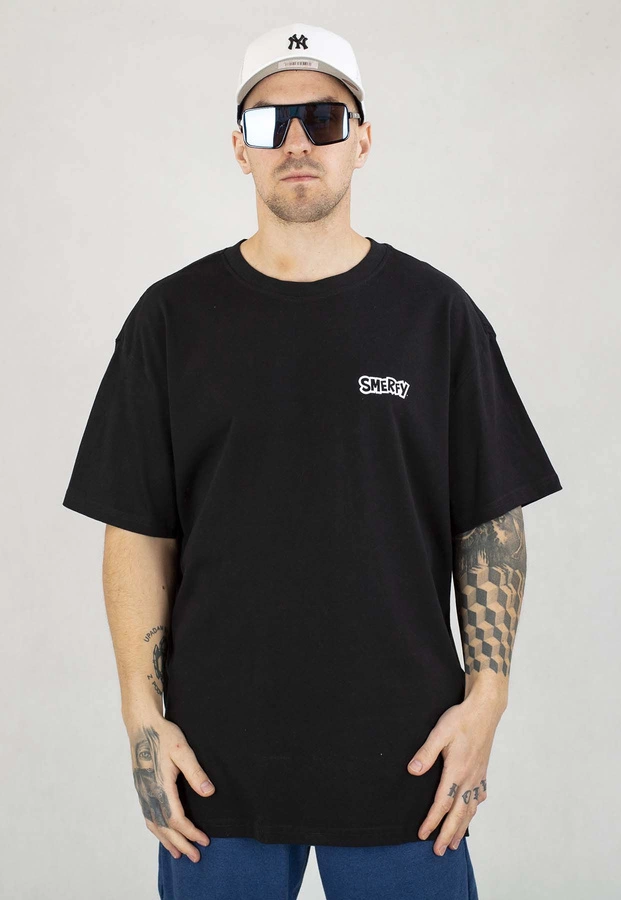 T-shirt Smerfy Baggy Hater czarny