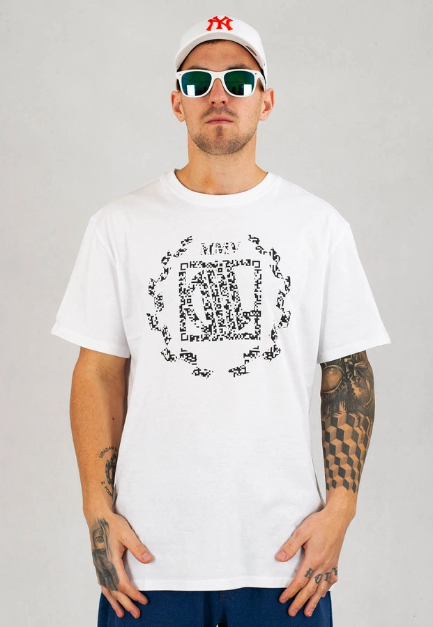 T-shirt Diil Qr biały