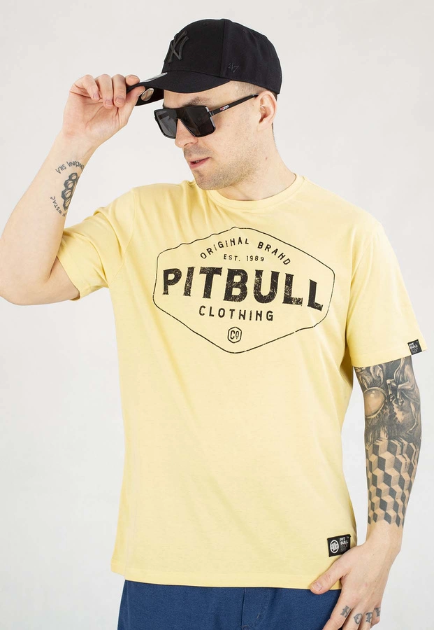 T-shirt Pit Bull Ultra Light Pitbull Co. żółty