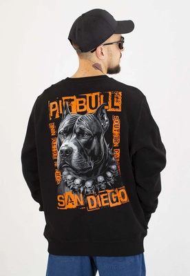 Bluza Pit Bull Bez Kaptura Blacky czarna