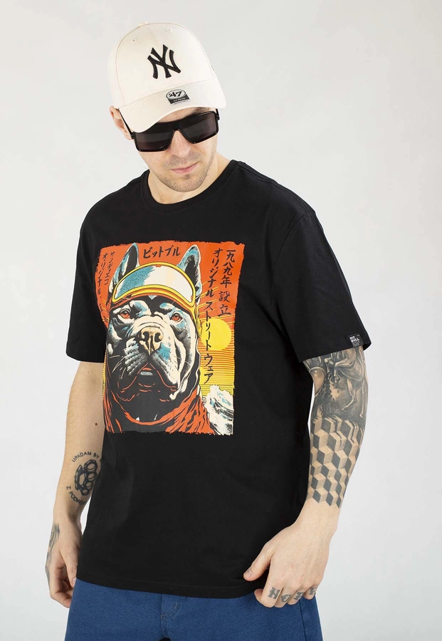 T-shirt Pit Bull Fuji czarny