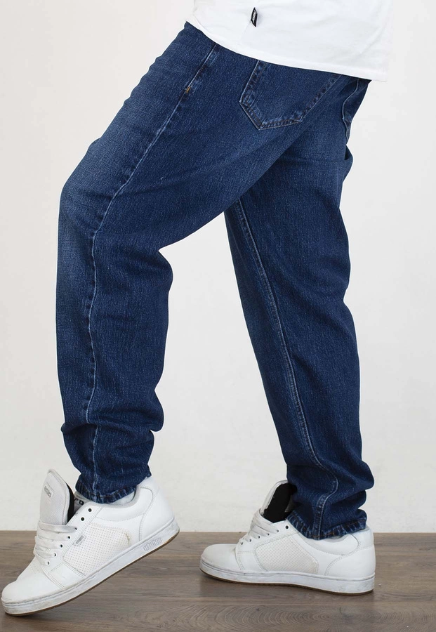 Spodnie I8 Denim BOY62 dark blue