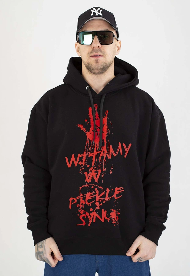 Bluza Demonologia Z Kapturem Witamy W Piekle czarna