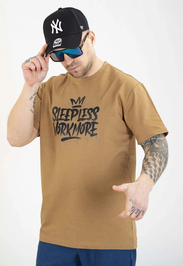 T-shirt Motive Work cappucino