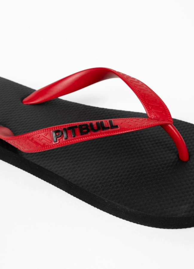 Klapki Pit Bull CO black red