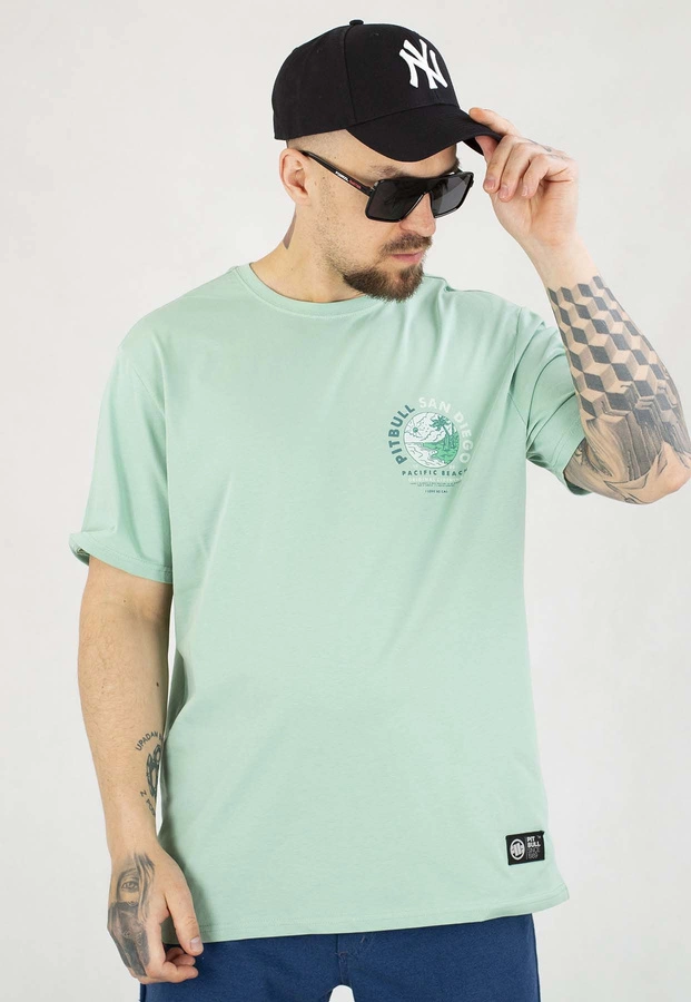 T-shirt Pit Bull Planet Surf 170 light mint