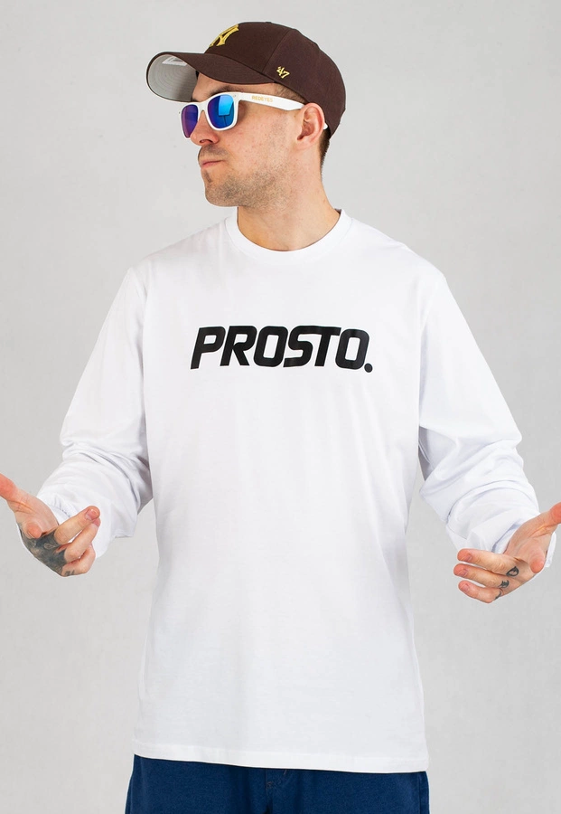 Longsleeve Prosto Clazo biały