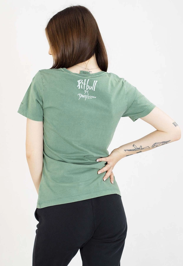 T-Shirt Pit Bull Cruisinandboozin 190 mint