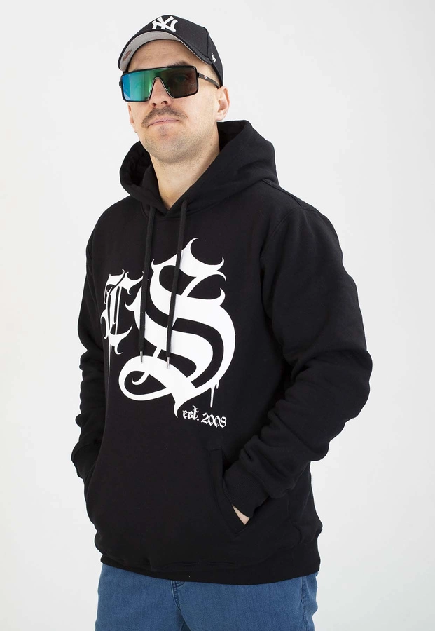 Bluza Ciemna Strefa Z Kapturem CS Chicano czarna