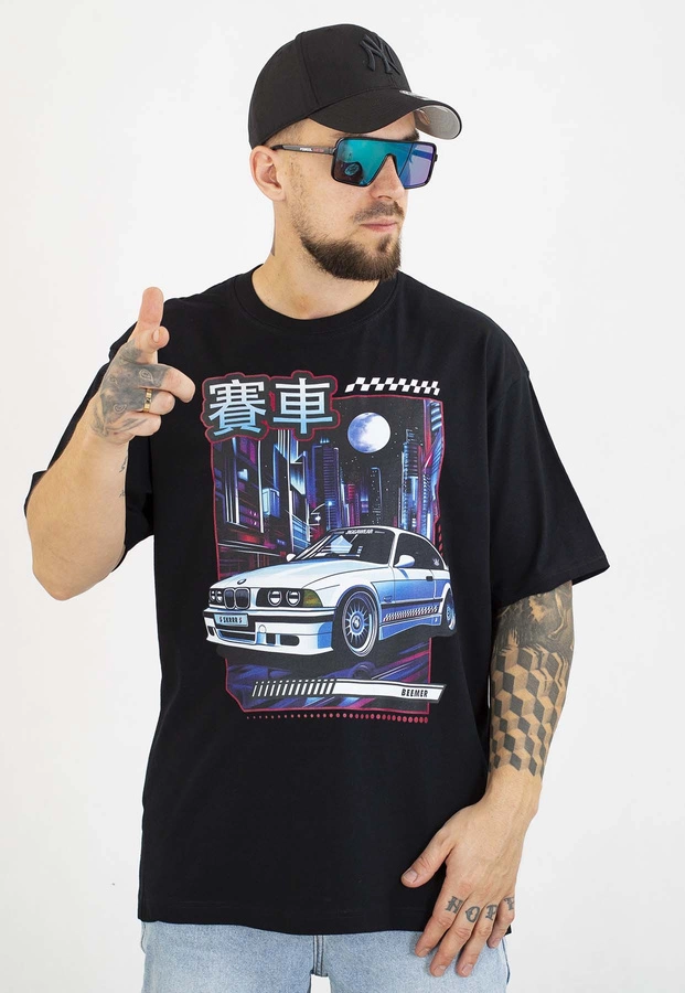 T-shirt Jigga Wear Baggy Beemer czarny