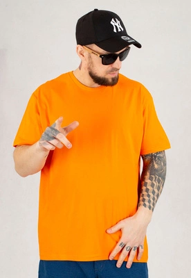 T-shirt Niemaloga 190 One Color pomarańczowy
