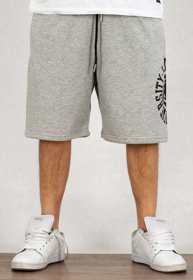 Spodenki Diil University szaro czarne