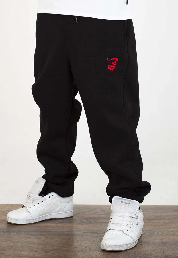 Dresy Grube Lolo Dymek Haft czarno czerwone