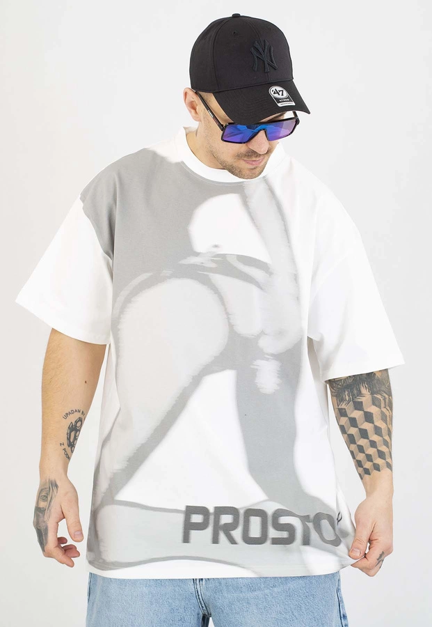 T-shirt Prosto NSFW off white