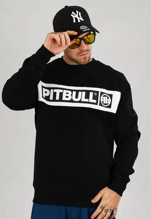 Bluza Pit Bull Bez Kaptura Sherwood czarna