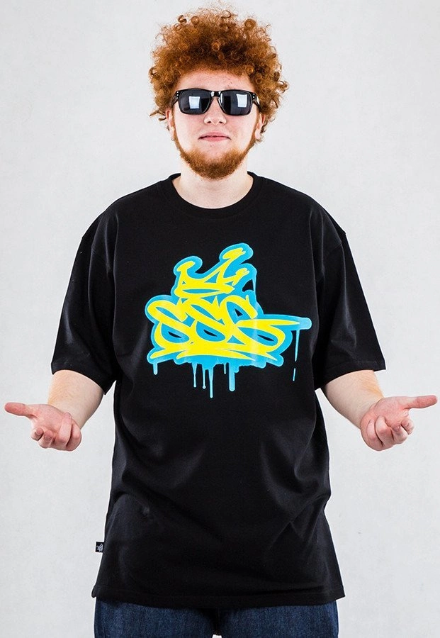 T-shirt SSG King Tag czarny