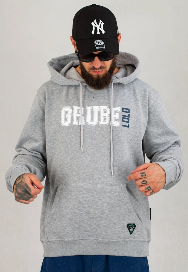 Bluza Grube Lolo Z Kapturem Lolo szara