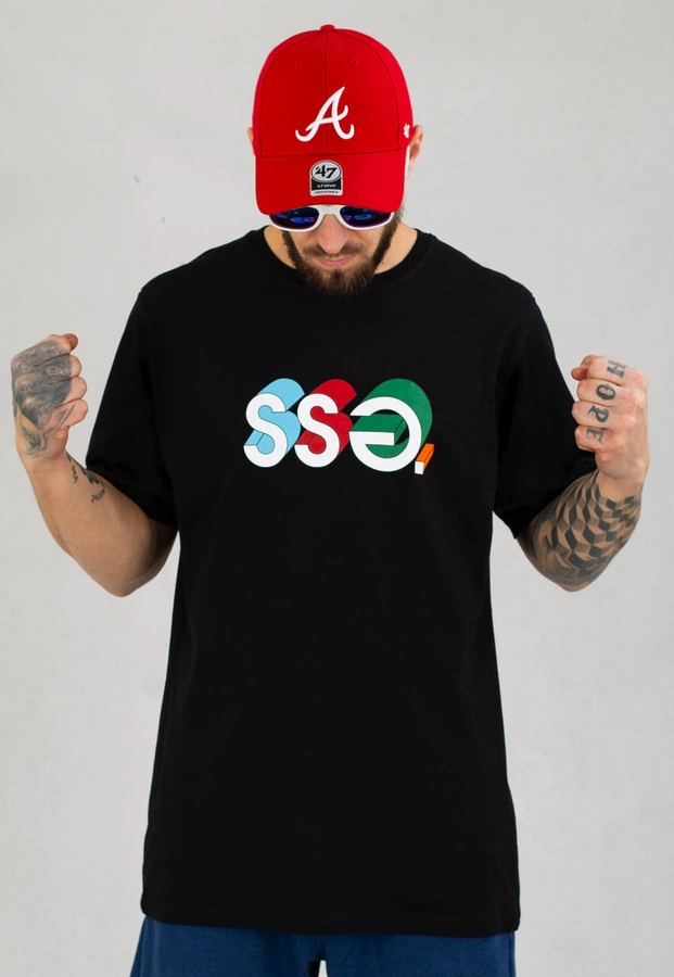 T-Shirt SSG 3D Colors czarny