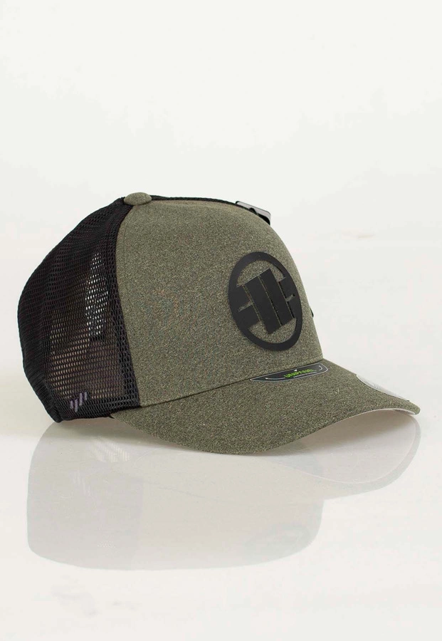 Czapka Full Cap Pit Bull Mesh Logo oliwkowa khaki