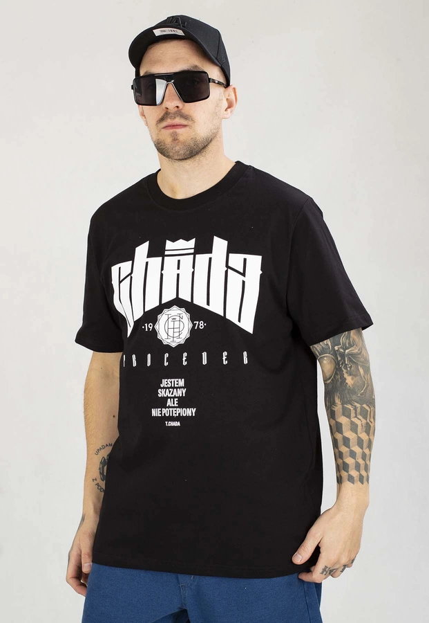 T-shirt Chada Handcuff DS czarny