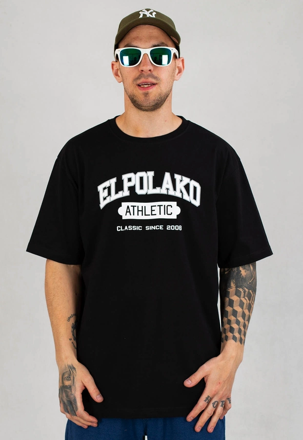 T-shirt El Polako ATH Ep czarny