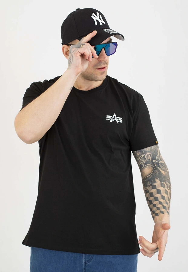 T-shirt Alpha Industries Signature Back Print 148516 czarny