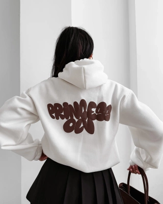 Bluza Olavoga Z Kapturem Frost Layer ecru