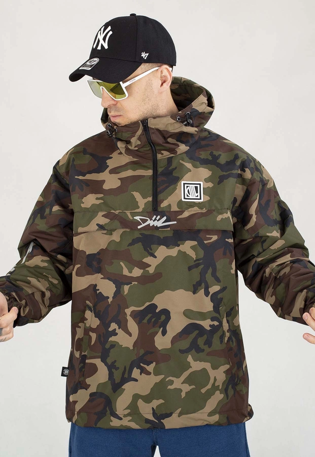 Kurtka Diil Przejściowa Kangur Kwadrat moro