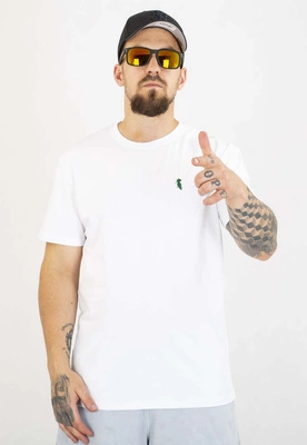 T-shirt Dudek P56 Dudek Logo biały