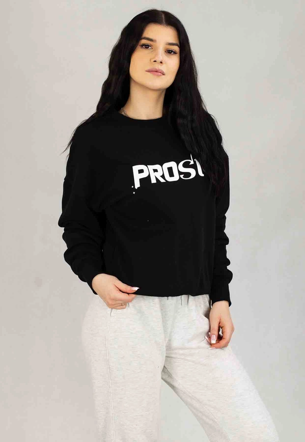 Bluza Prosto Bez Kaptura Moglie czarna