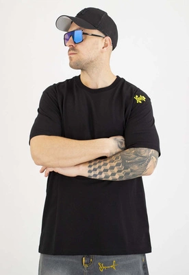 T-shirt Stoprocent Wini's Skull Haftbark czarny