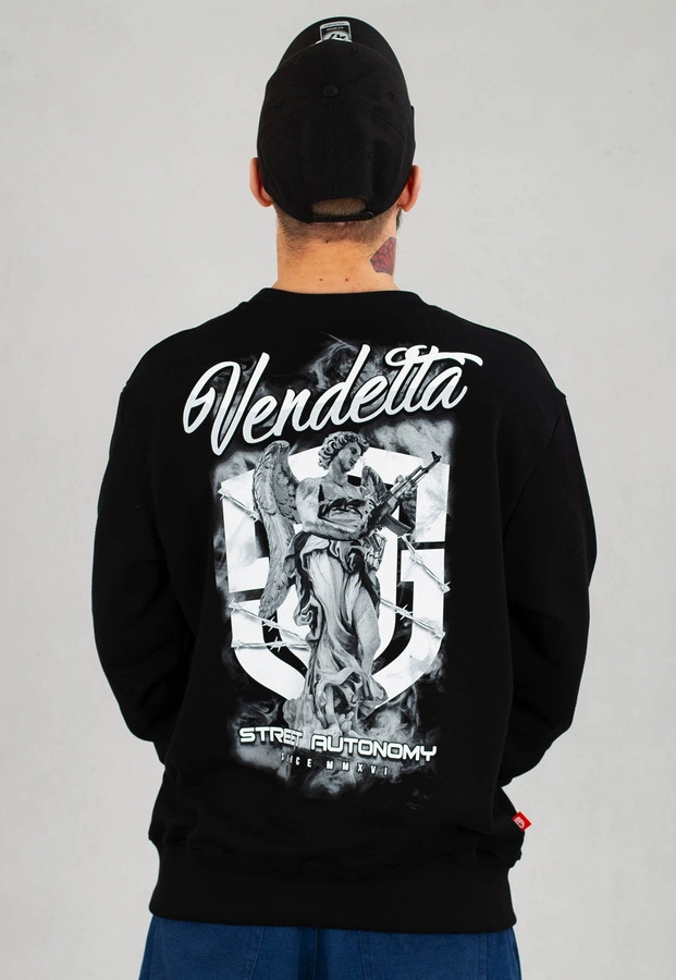 Bluza Street Autonomy Crewneck Vendetta czarna