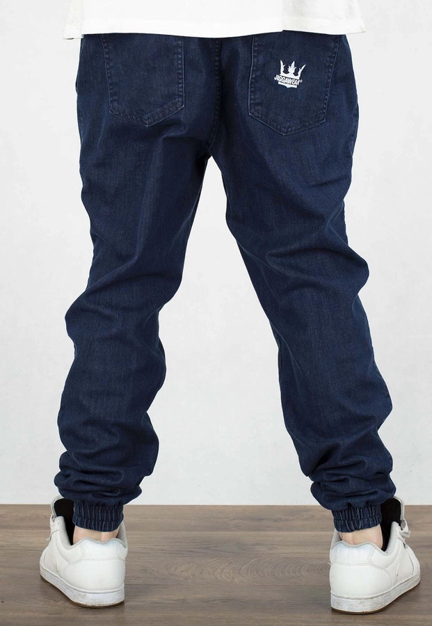 Spodnie Jigga Wear Crown Jogger Jeans blue