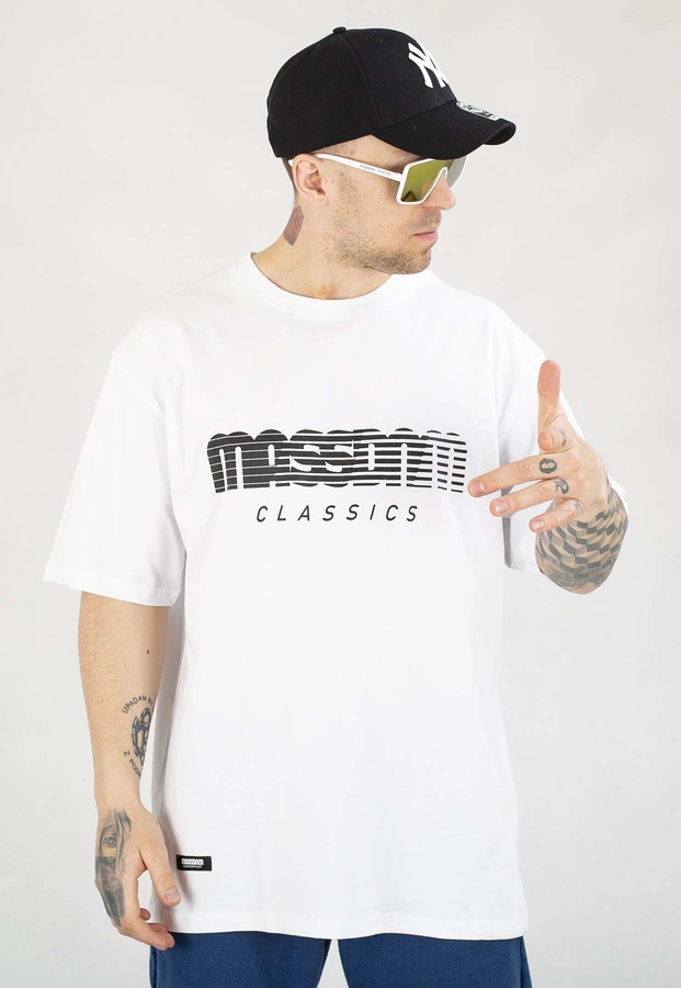 T-shirt Mass Classic Fast biały