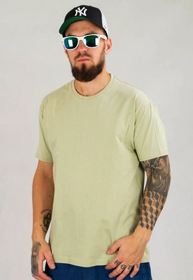T-shirt Niemaloga 190 One Color jasno oliwkowy