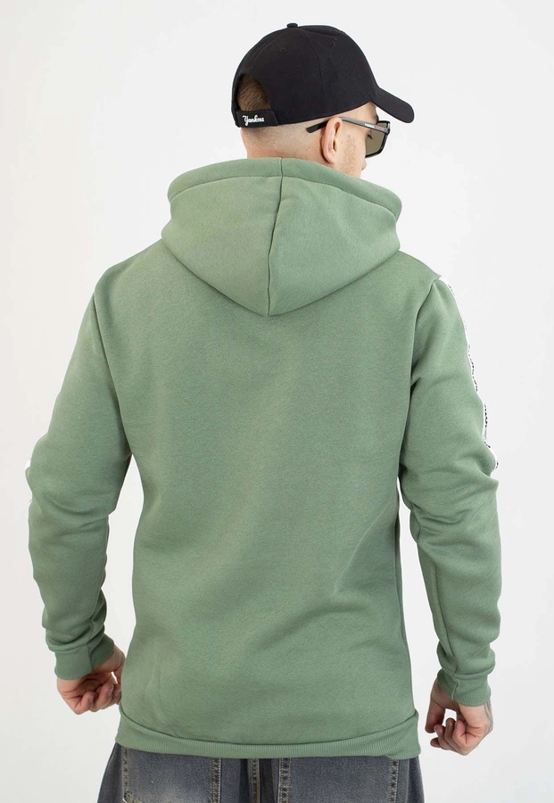 Bluza Patriotic Z Kapturem CLS App Tape zielona