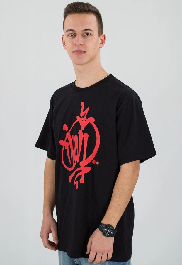 T-shirt JWP Streetart czarny