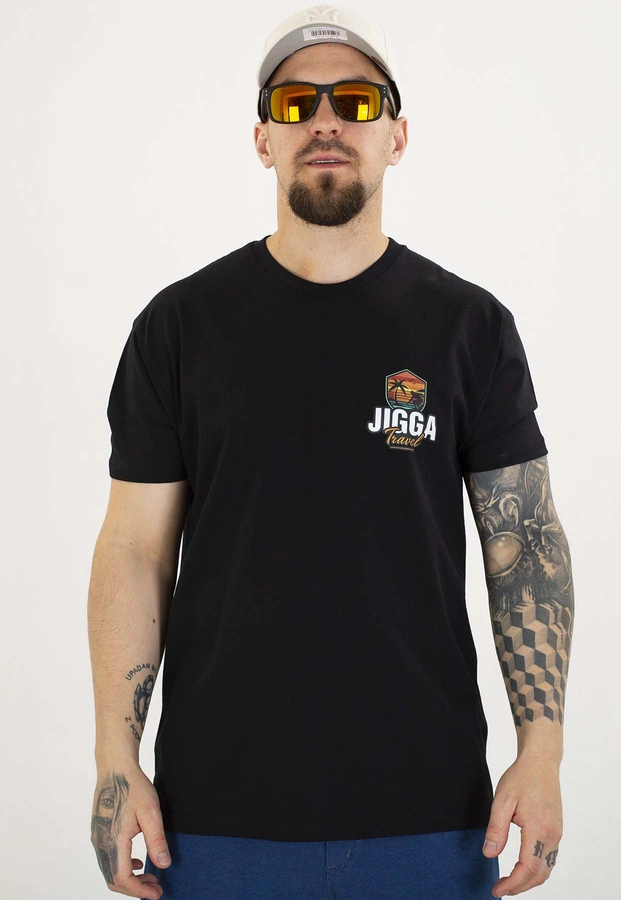 T-shirt Jigga Wear Surfer czarny