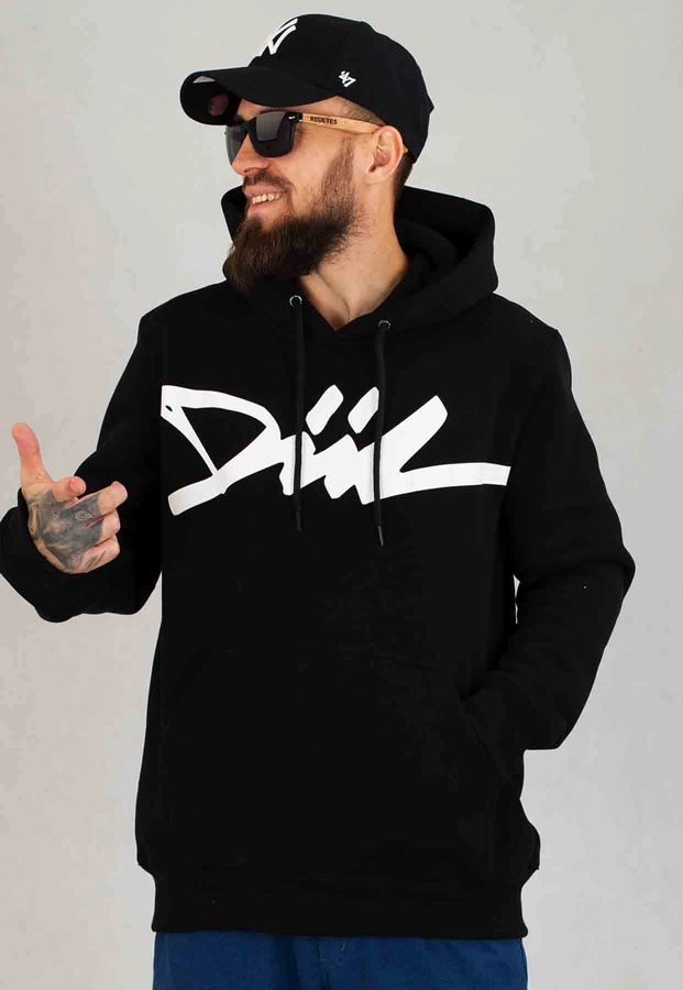 Bluza Diil Z Kapturem Disco czarna