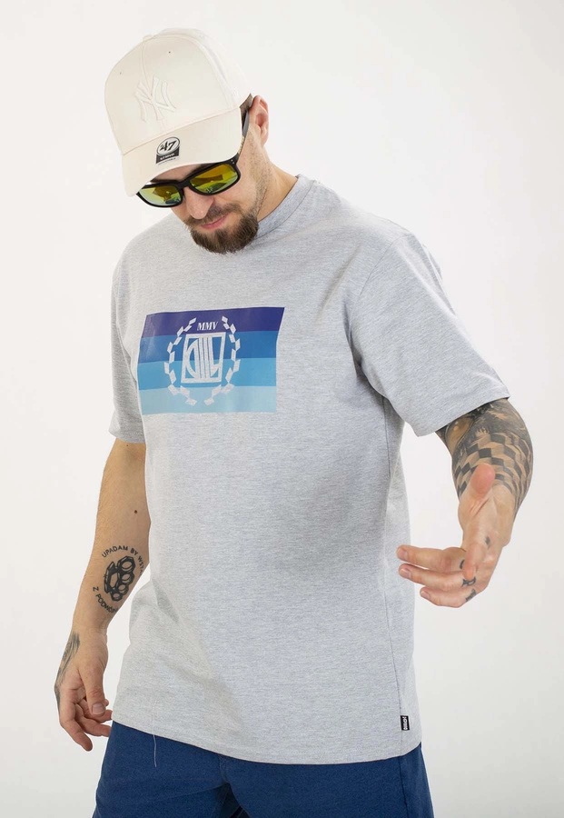 T-shirt Diil Pallet szara