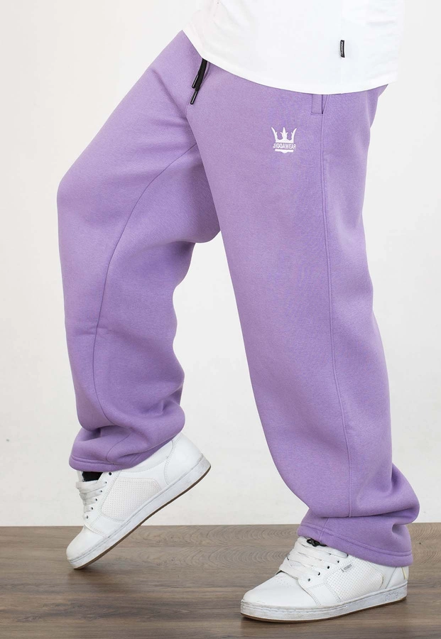 Dresy Jigga Wear Baggy Logo Drawcord jasne fioletowe