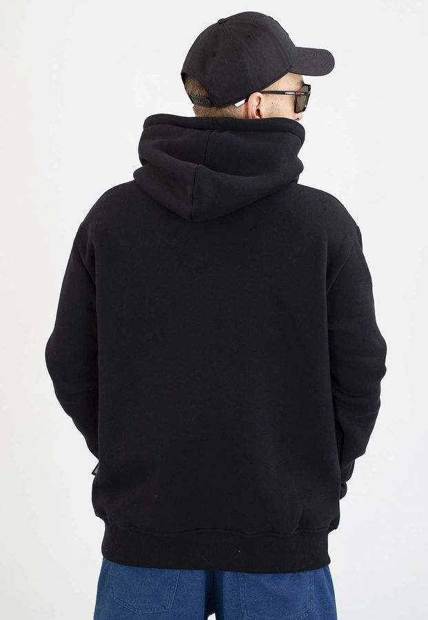 Bluza Jigga Wear Z Kapturem Trap Logo czarna