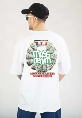 T-shirt Mass Casino biały
