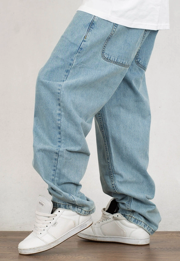 Spodnie Mass Jeans Baggy Fit Ignite light blue