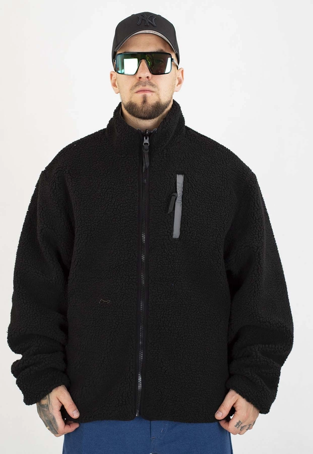 Kurtka Prosto Dwustronna Reverse Sherpa czarna