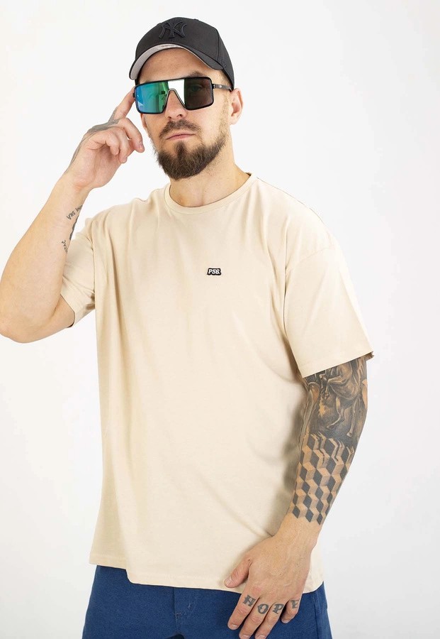 T-shirt Dudek P56 AMH beżowy