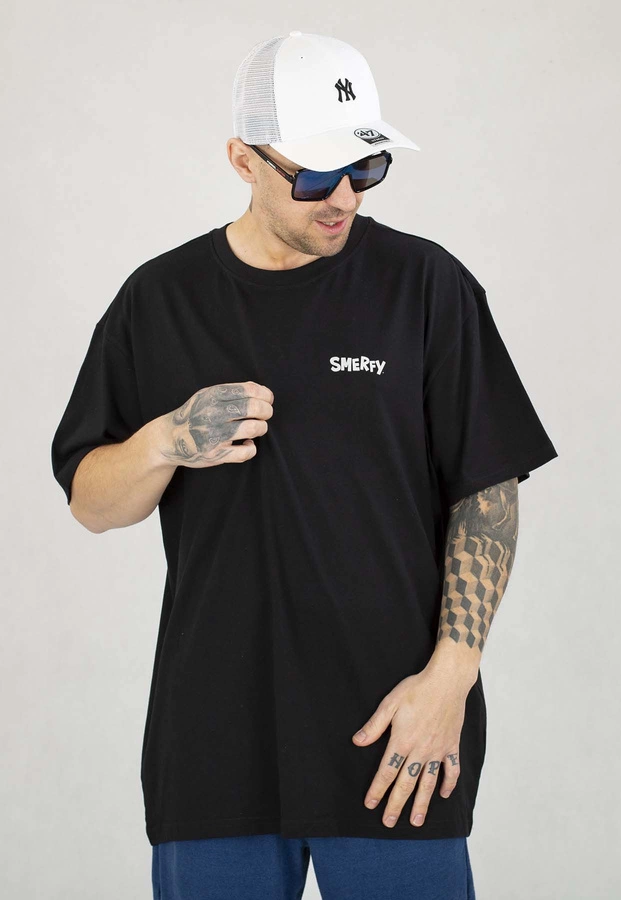 T-shirt Smerfy Baggy Gargamel Episode czarny