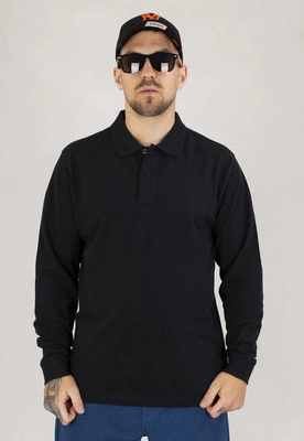 Longsleeve Polo Niemaloga 210 czarny