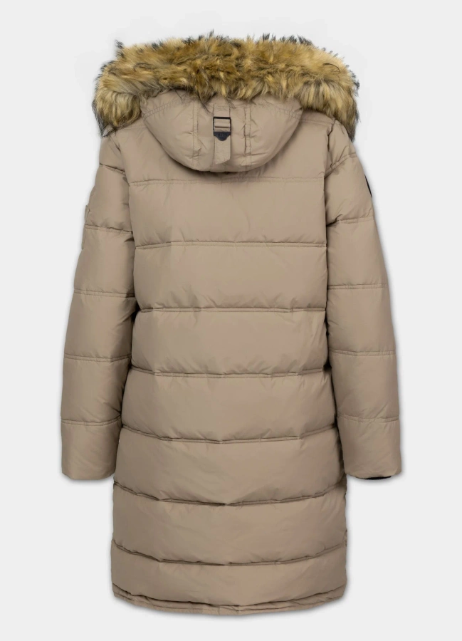 Kurtka Pit Bull Zimowa Parka Queenston dark sand