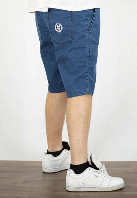 Spodenki Patriotic Jeans Laur ciemno niebieskie